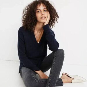Madewell Wool V-Neck Sweater